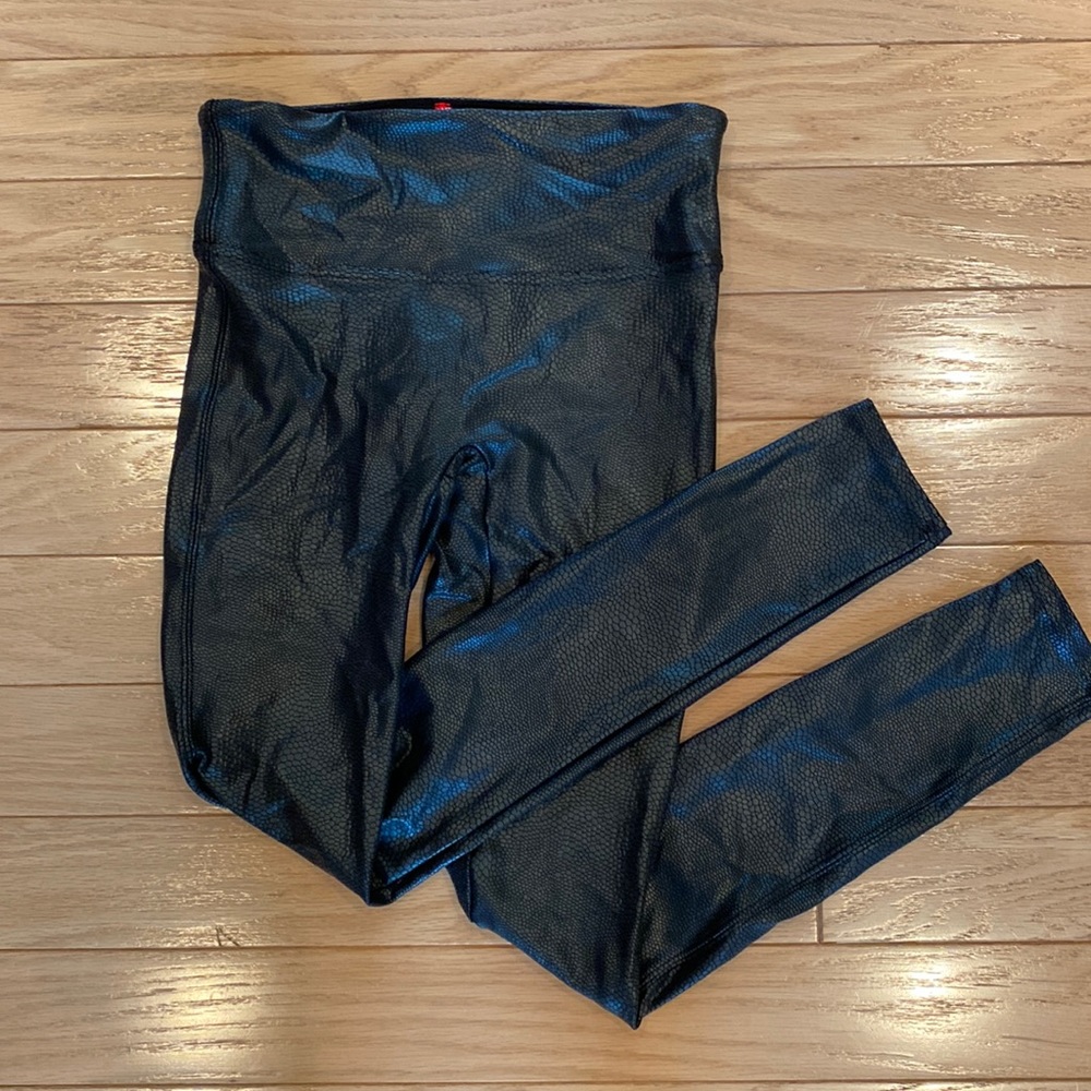 Spanx faux croc leather size Small.